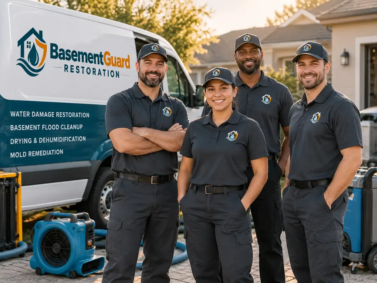 Basement Water Damage Restoration company in Walker, SD